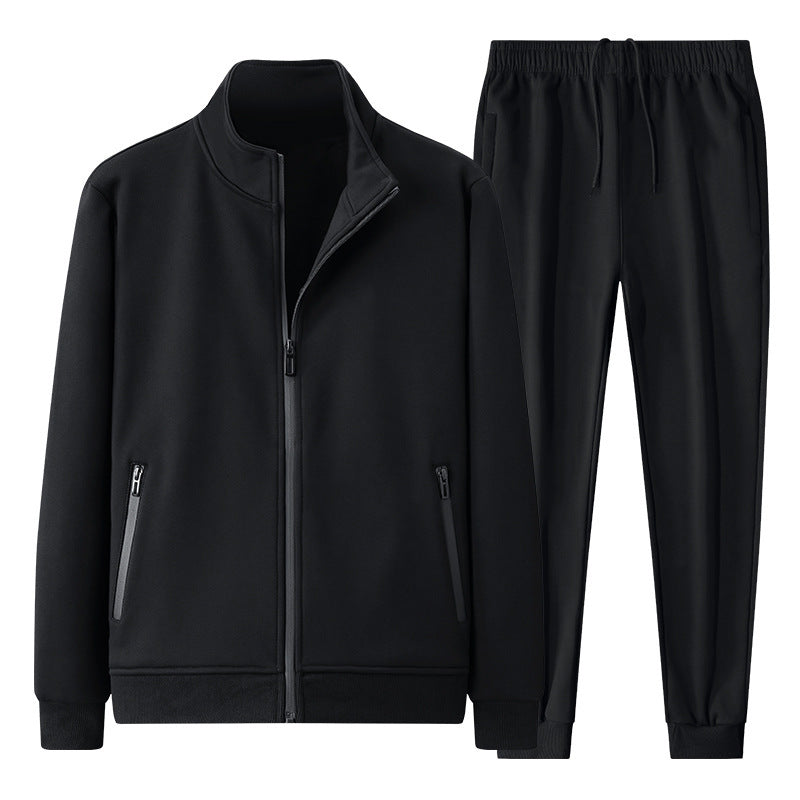 Men's Zip-Up Warm Tracksuit