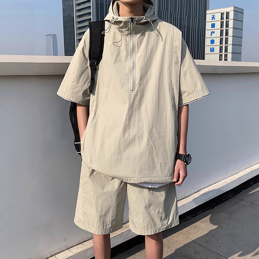 Casual Half-Zip Tracksuit