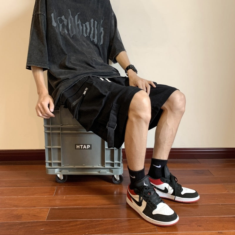 Men's Techwear Cargo Shorts