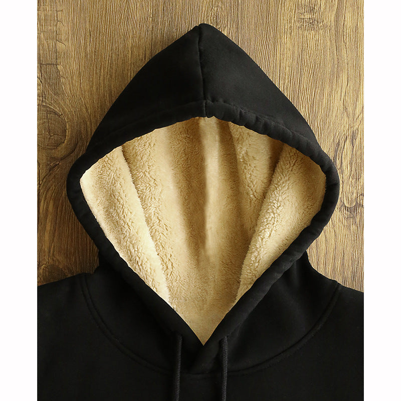 Lamb Wool Fleece Hoodie