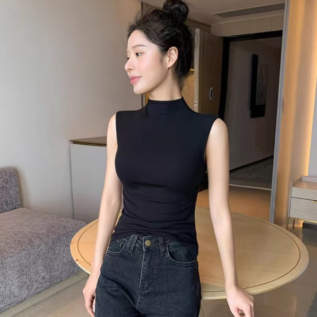 Women's Sleeveless Ribbed Top