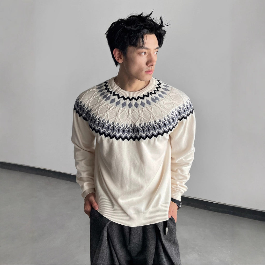 Yuletide Fair Isle Pullover