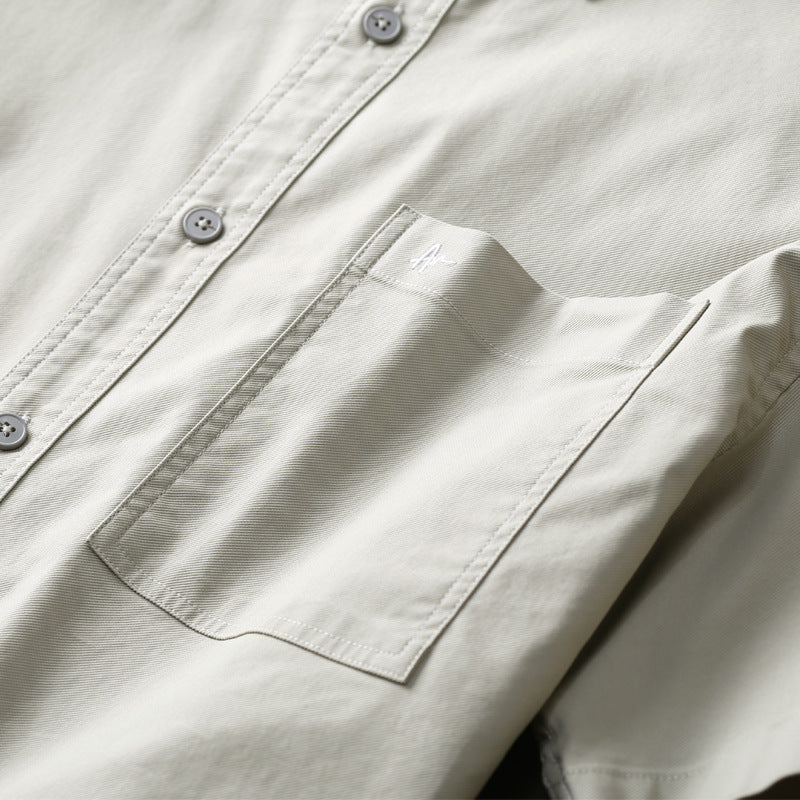 Men's Short-Sleeve Button-Up Shirt