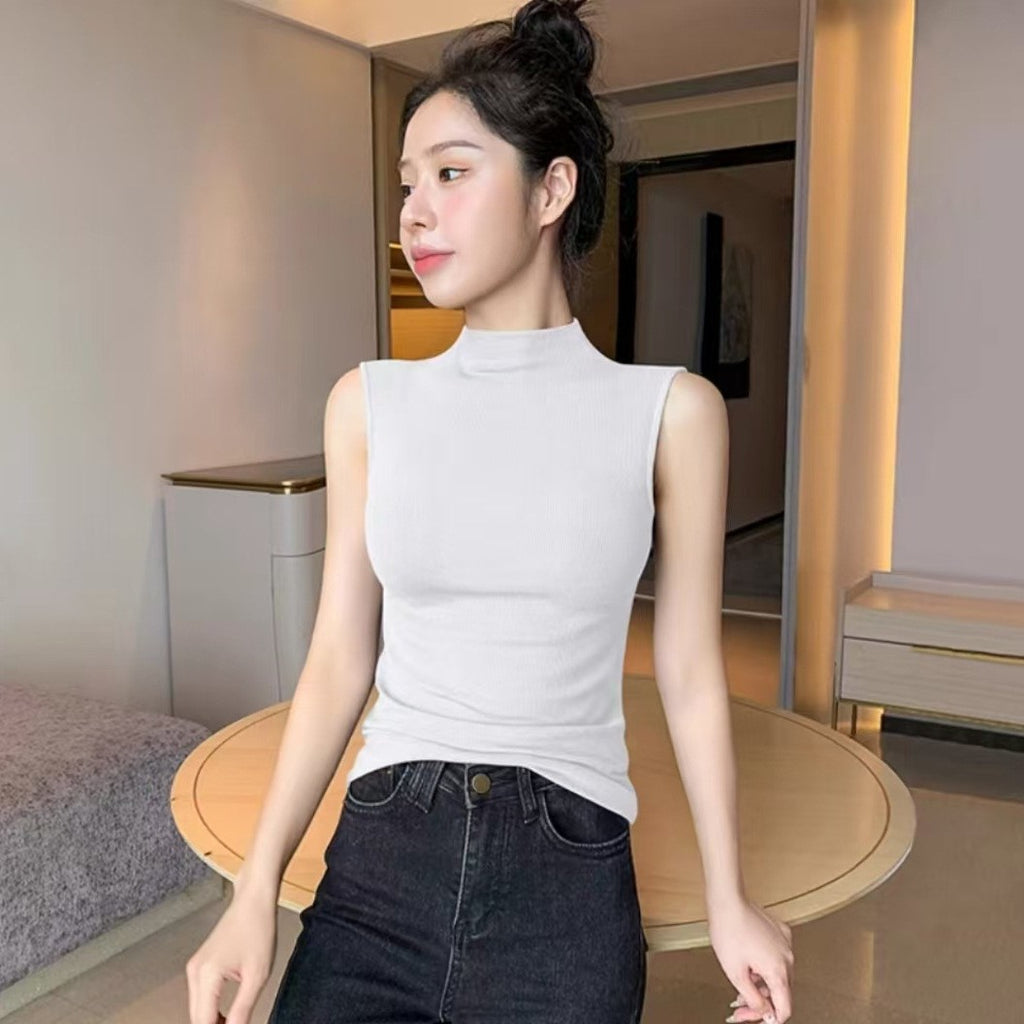 Women's Sleeveless Ribbed Top