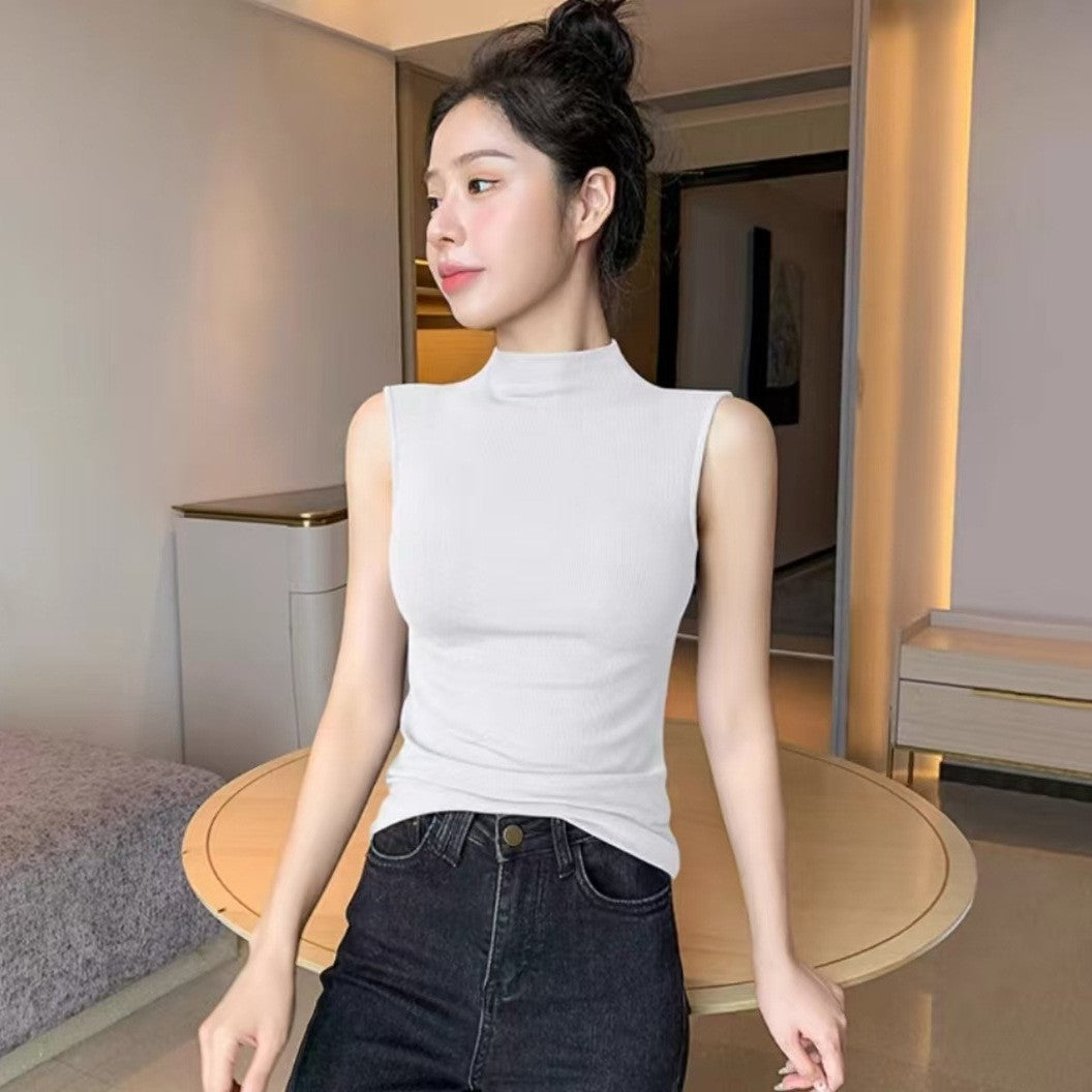 Women's Sleeveless Ribbed Top