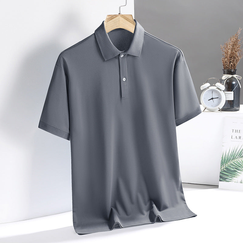 Ice Silk Polo Shirt