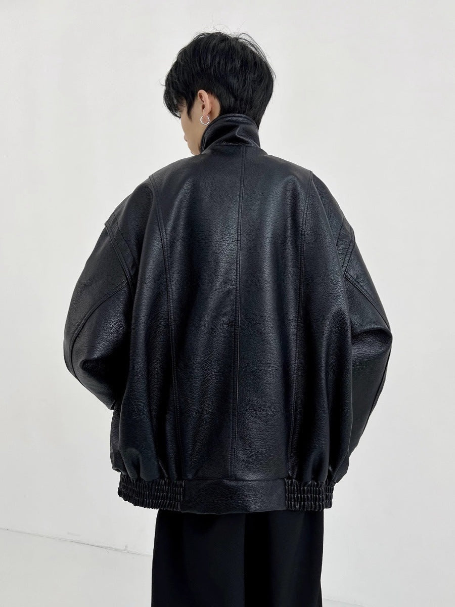 Retro Oversized Flight Jacket