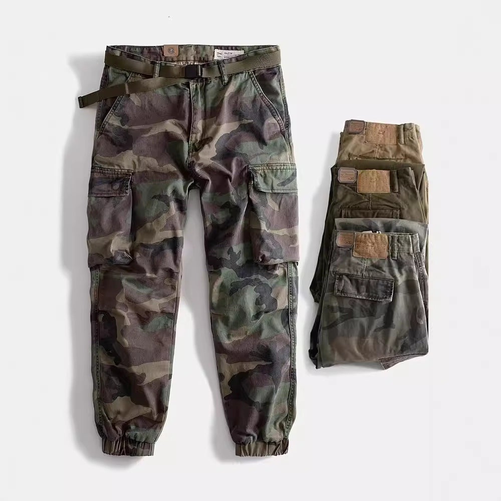 Tactical Canvas Cargo Trousers