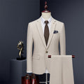 Premium Slim-Fit Three-Piece Formal Suit