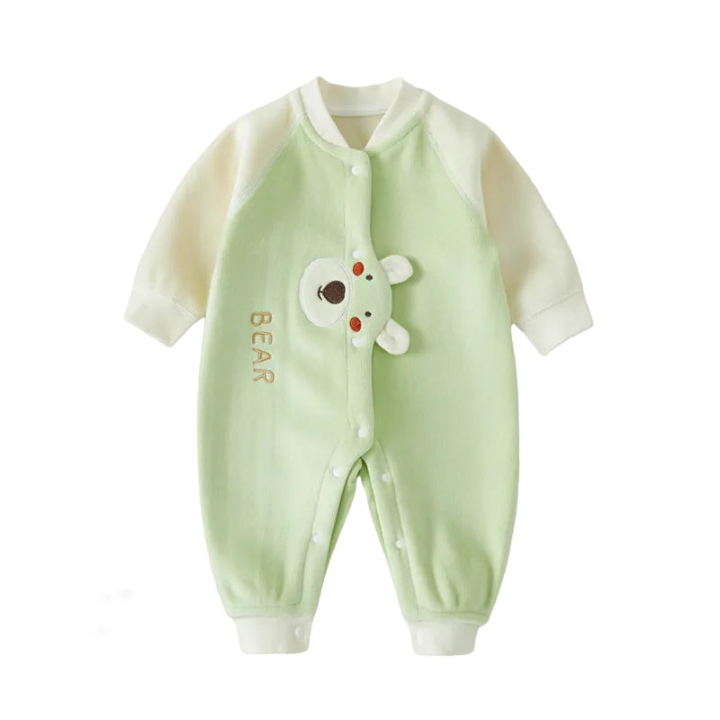Velvet Baby Winter Onesie