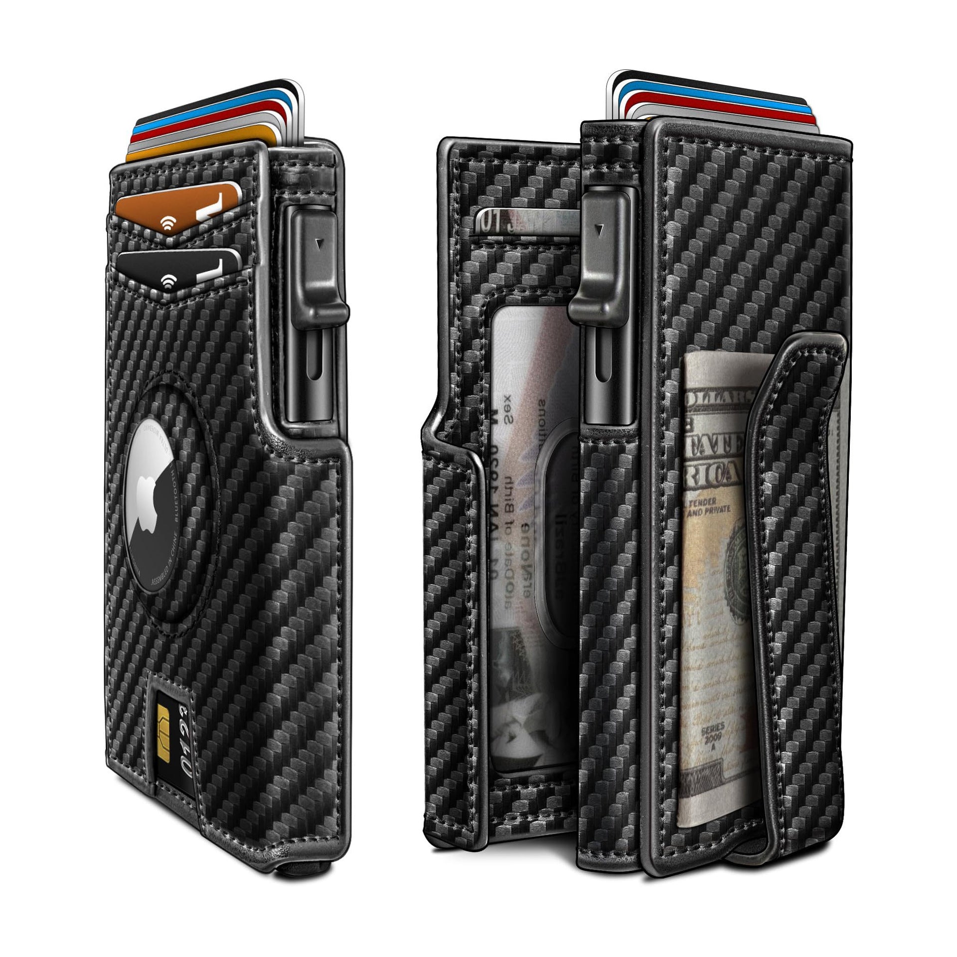 Airtag RFID Leather Wallet