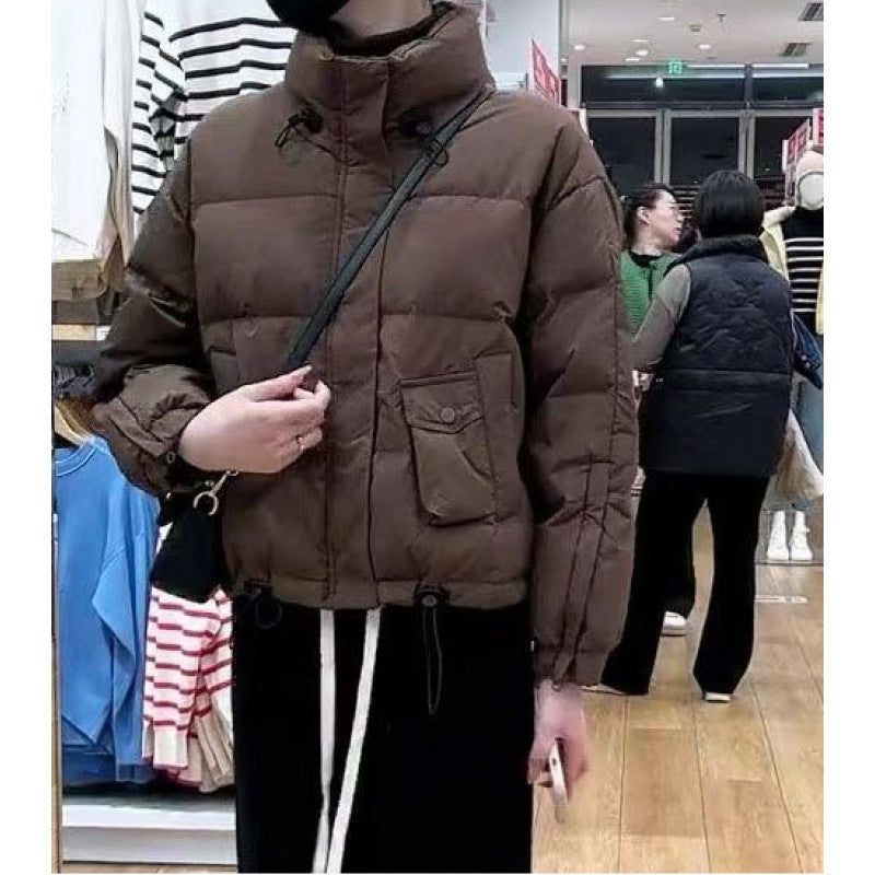 cropped puffer jacket