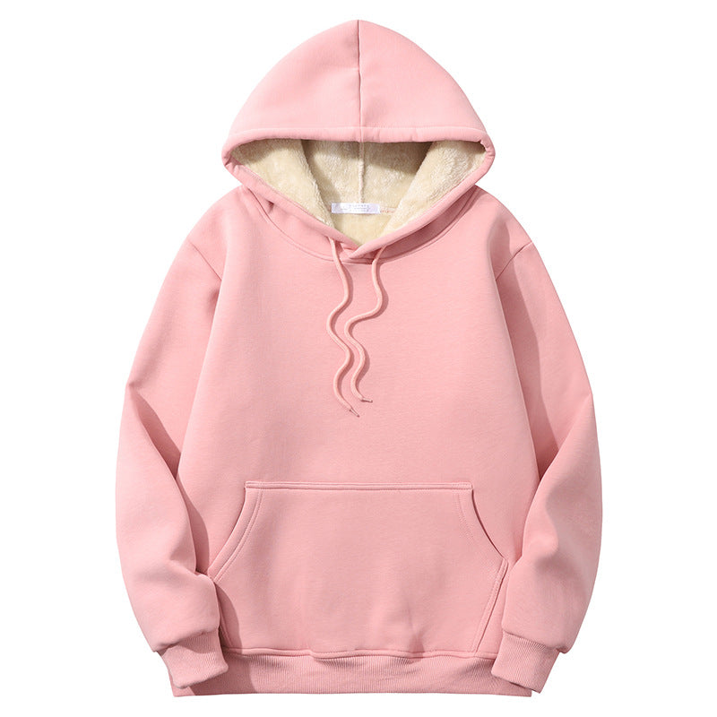 Lamb Wool Fleece Hoodie