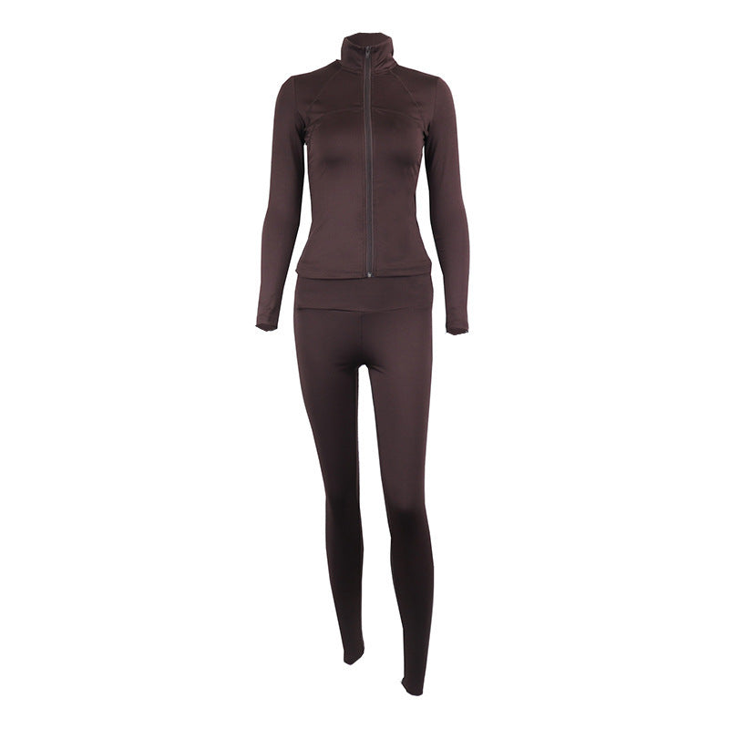 Zippered Jumpsuit Activewear