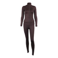 Zippered Jumpsuit Activewear