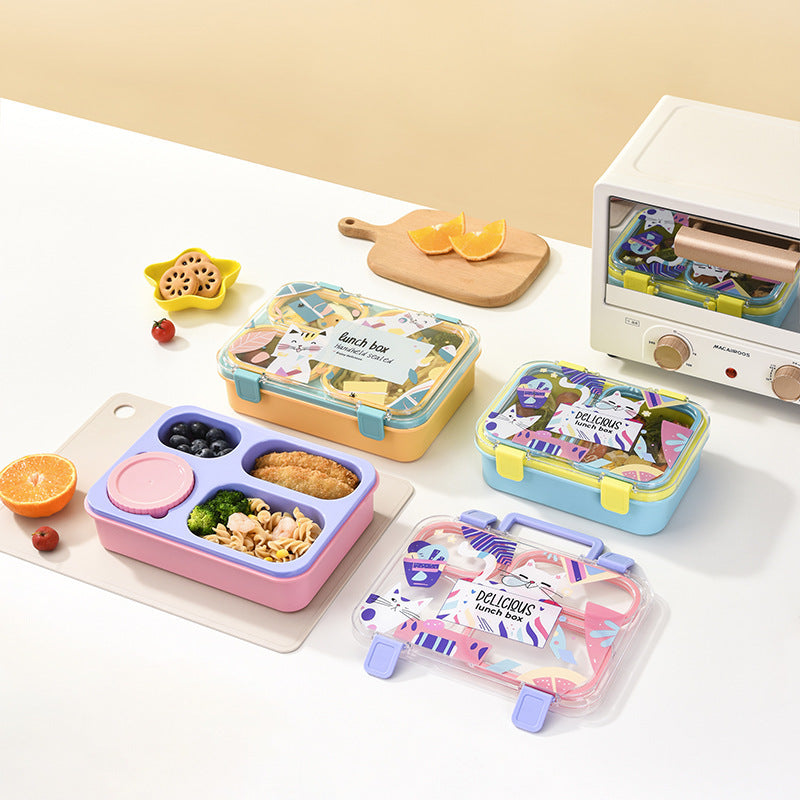 Compartmentalized Portable Lunch Box