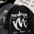 Oversize "M" Print Tee