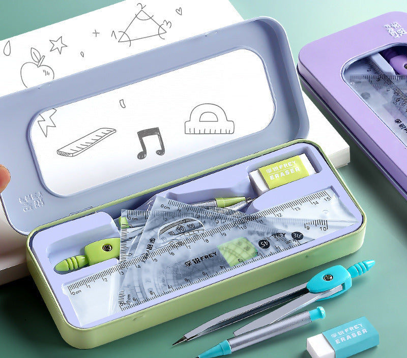 Multifunctional Geometry Math Stationery Set