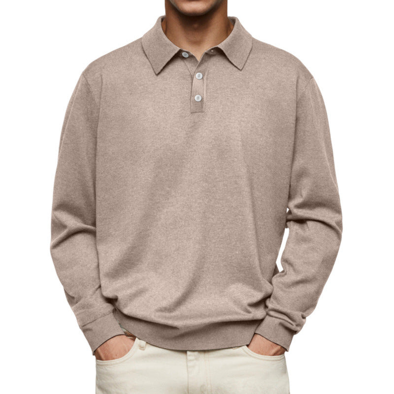 Men's Long-Sleeve Polo Shirt