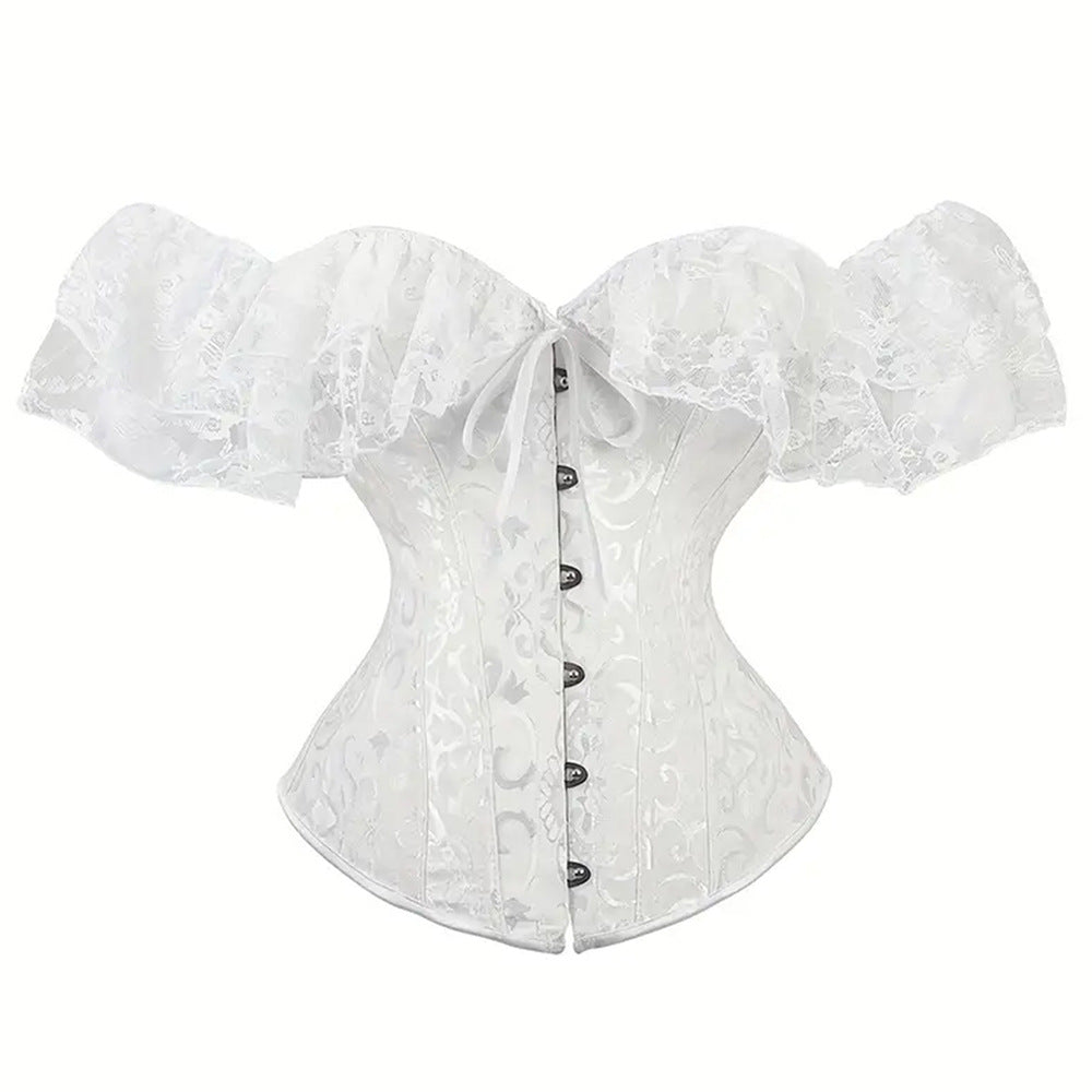 Off Shoulder Lace Corset
