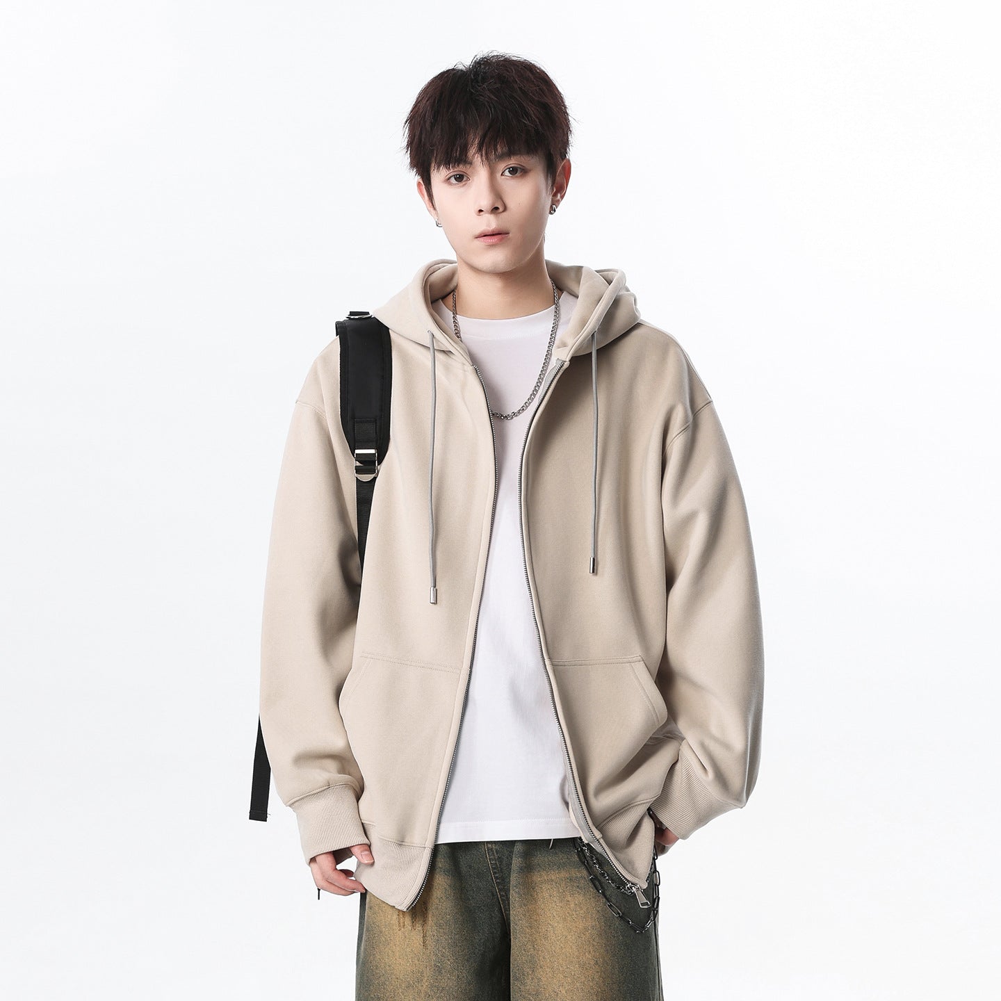 Modern Zip-Up Hoodie