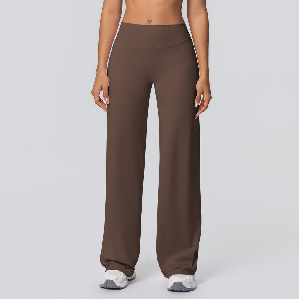 High-Waist Wide-Leg Yoga Pants