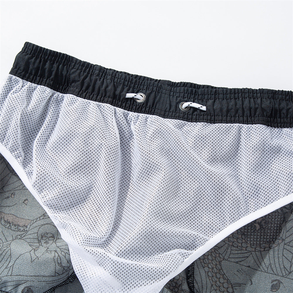 Gradient Print Performance Board Shorts