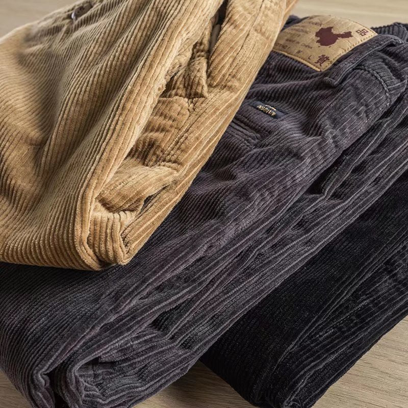 Corduroy Loose Fit Cargo Pants
