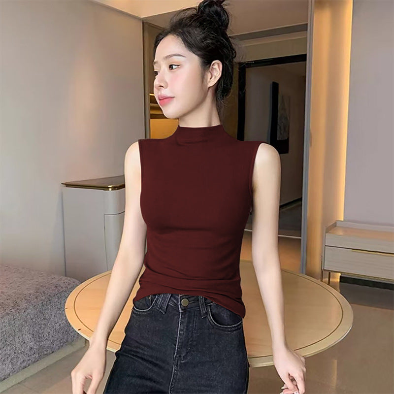 Women's Sleeveless Ribbed Top