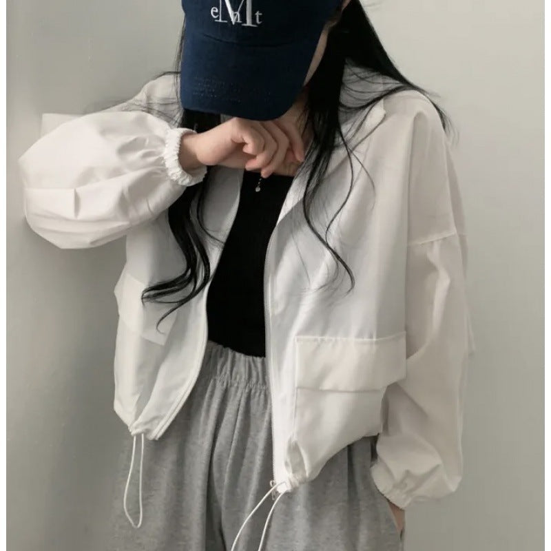 Lightweight Drawstring Jacket