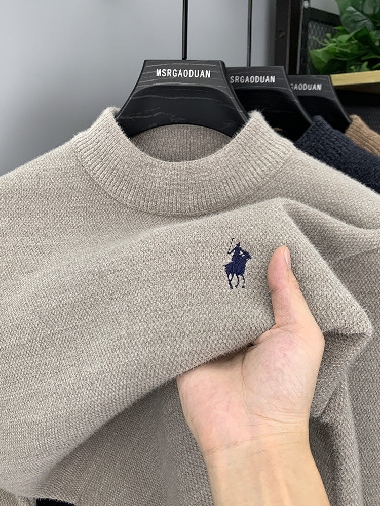 Knit Mock Neck Sweater