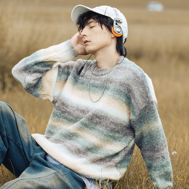 Gradient Knit Sweater