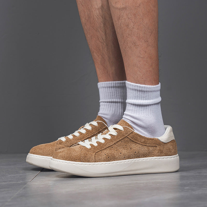 Men’s Minimalist Suede Sneakers