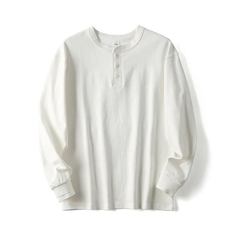 Heavyweight Henley Long Sleeve