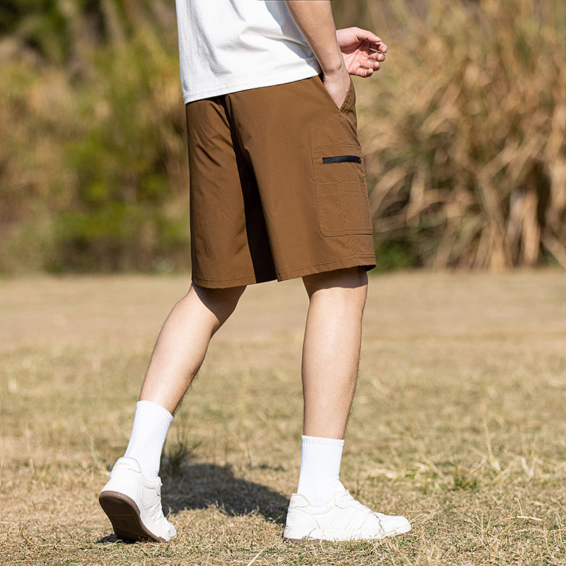 Men's Multi-Pocket Outdoor Utility Shorts