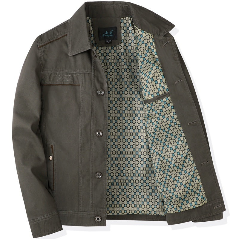 Men's Casual Lined Jacket