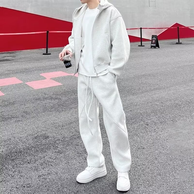 Premium Cotton Thickened Sweat Suit
