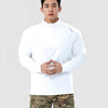 White (half placket)