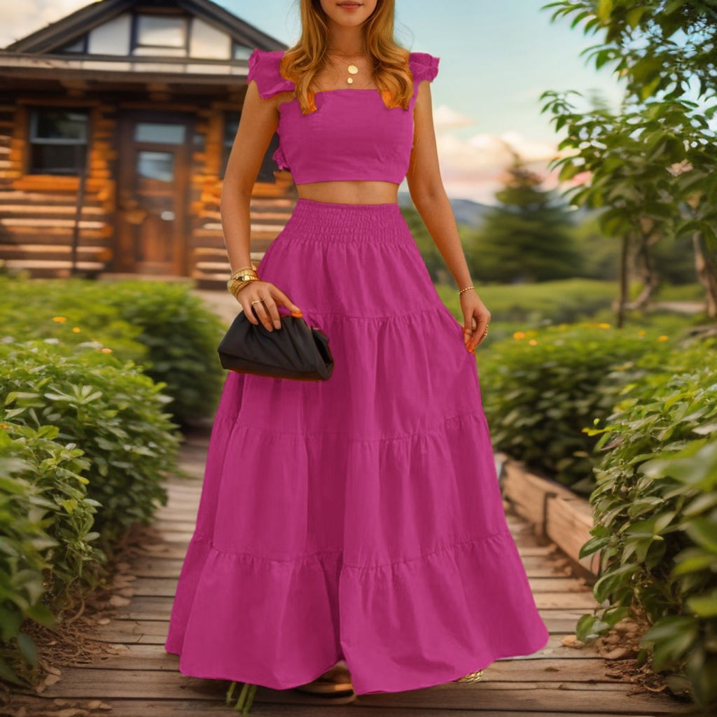Two-Piece Swing Dress Set