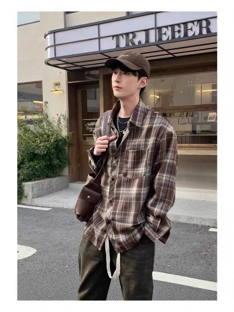 Vintage Plaid Overshirt
