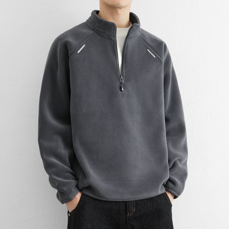Half-Zip Fleece Pullover