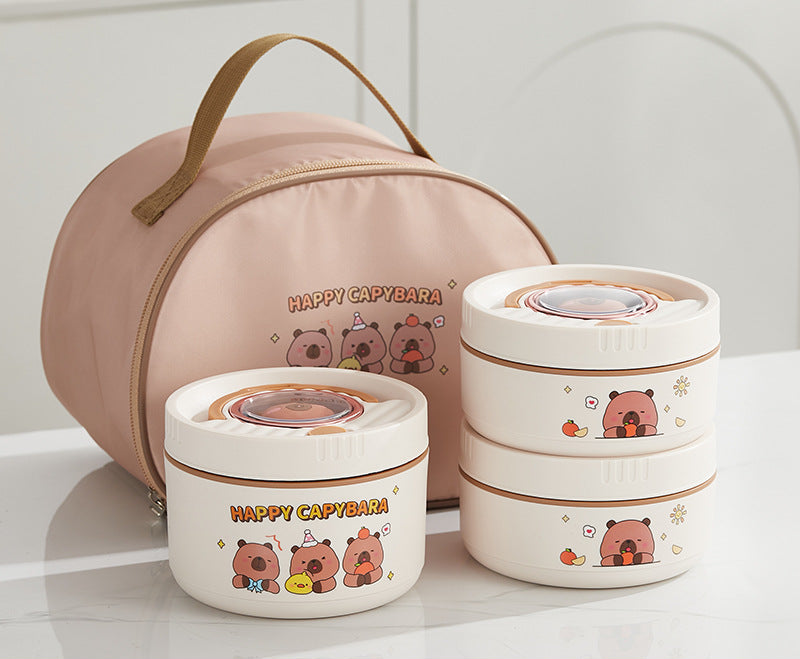 Bright World Thermal Bento Set