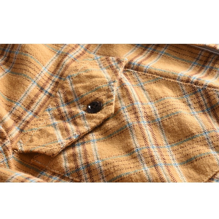 Textured Flannel Workshirt