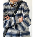 Oversized Nautical Stripe Sweatshirt