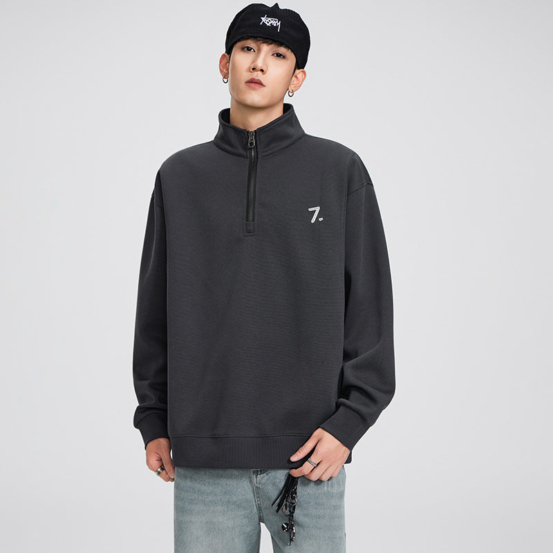 Men's Half-Zip Pullover Sweatshirt