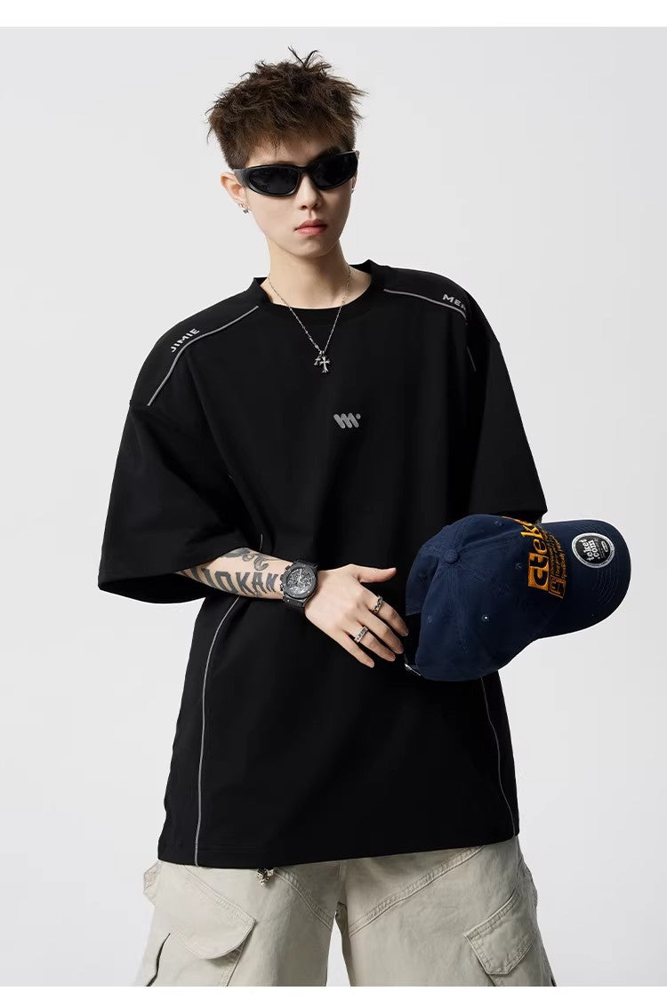 Cyber Stitch Oversized Technical Tee