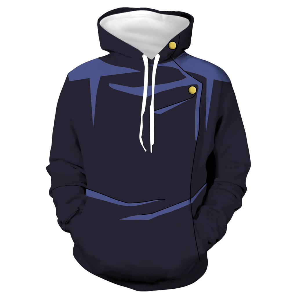 Anime-Inspired Zip Hoodie