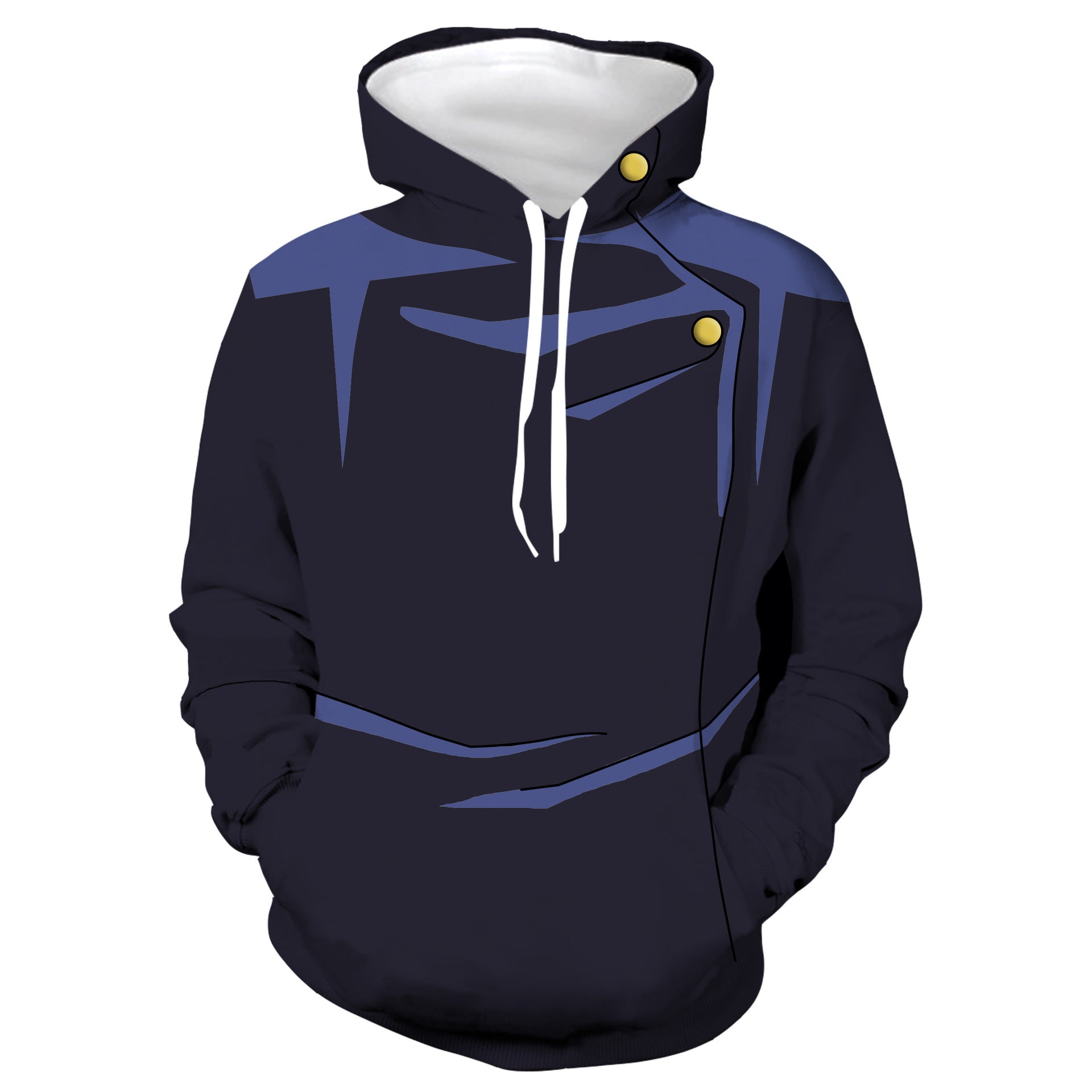 Anime-Inspired Zip Hoodie