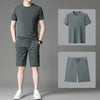 Shorts suit dark grey