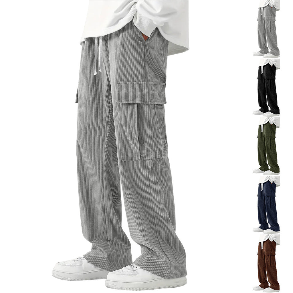 Corduroy Cargo Trousers